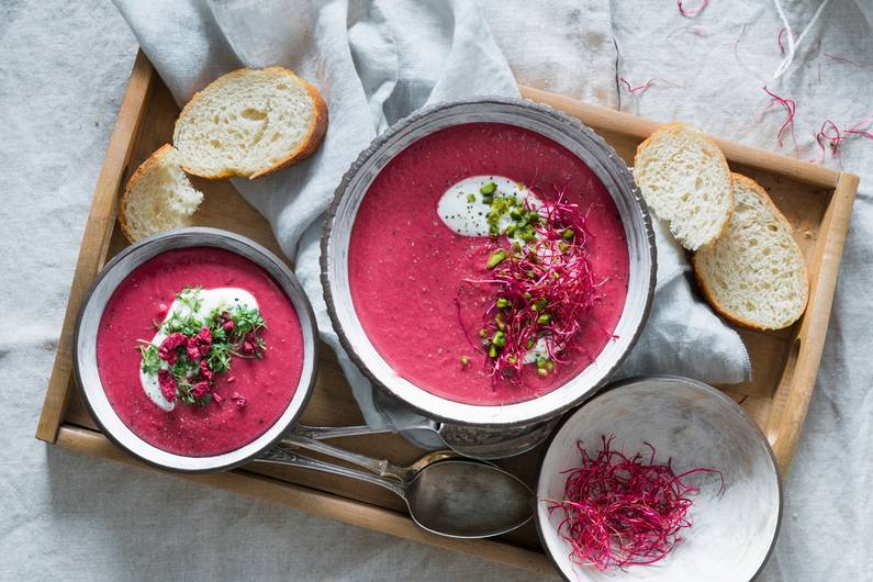 Rote bete Suppe